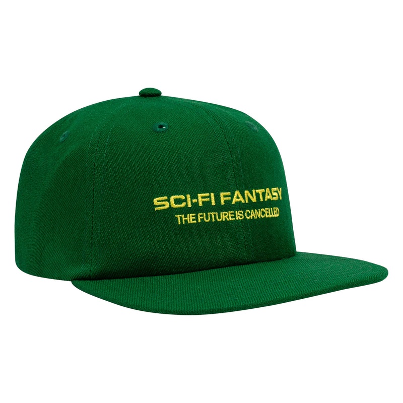 Sci Fi Future is Cancelled Hat Green OS