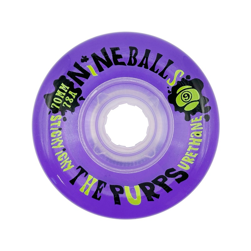 Sector Nine Wheels “Nine Balls- Purple” 70MM Wheels