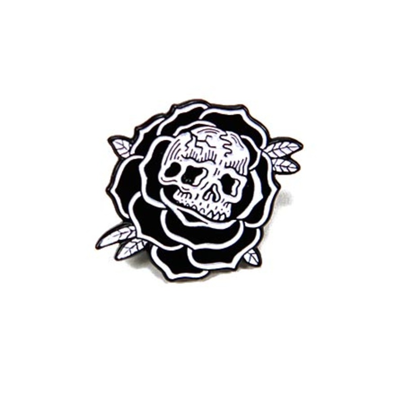 Sketchy Tank Rose Lapel Pin N/A N/A