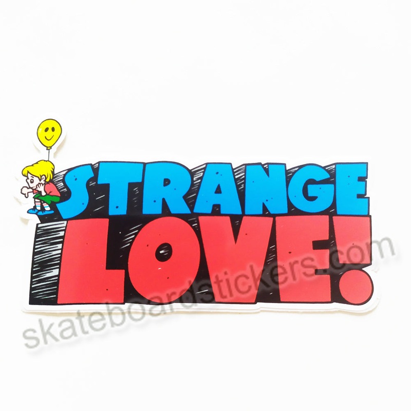 StrangeLove Skateboard Sticker – Balloon Logo