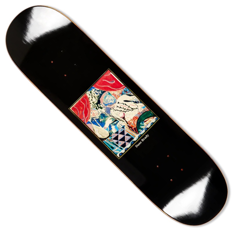 Time Travelers 8.25 Dane Brady Polar Skateboards Brown Deck