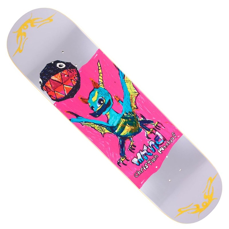 WKND Skateboards Christian Maalouf Portal Deck Multicolor 8.375 x 32.375 WB:14.25