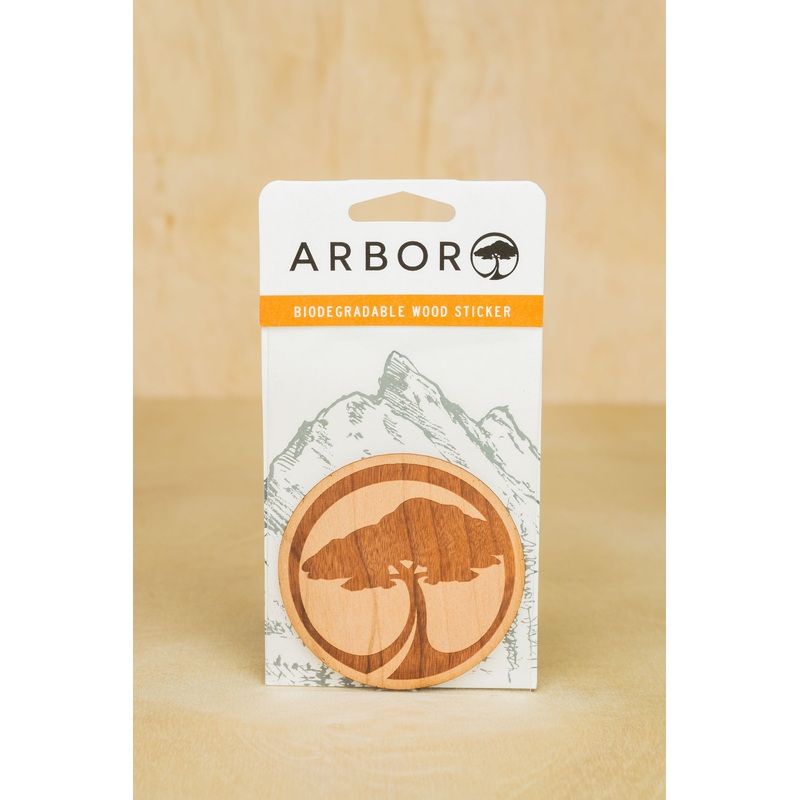 Arbor Wood Sticker – Tree Icon