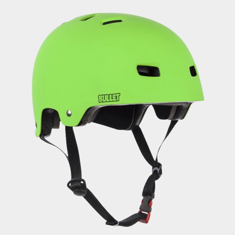 Bullet Deluxe T35 Helmet Youth – Matt Green Kids OSFA