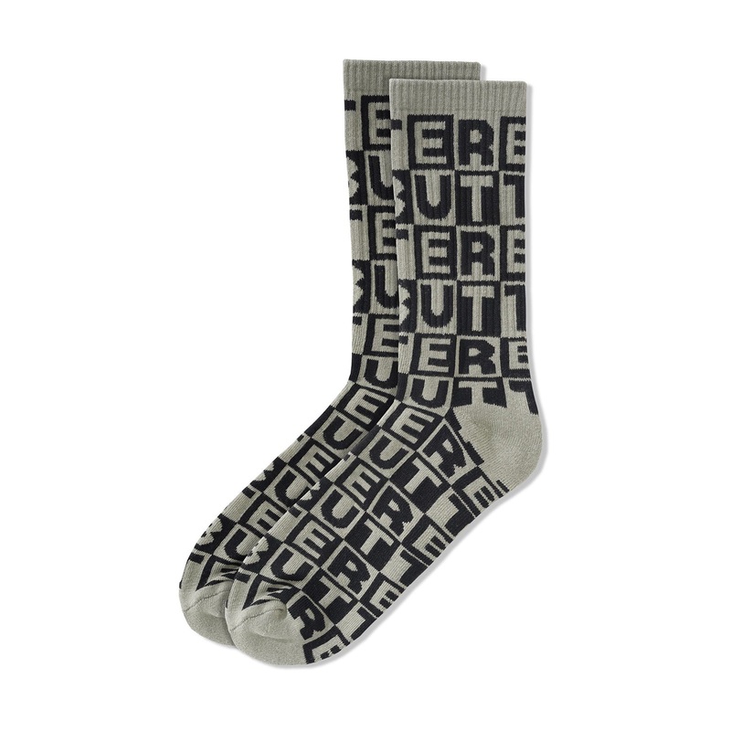 Butter Goods Tile Socks – Black