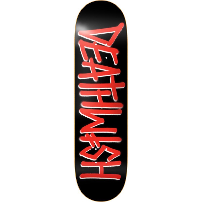 Deathspray Red 8.50″ Skateboard Deck 8.50″