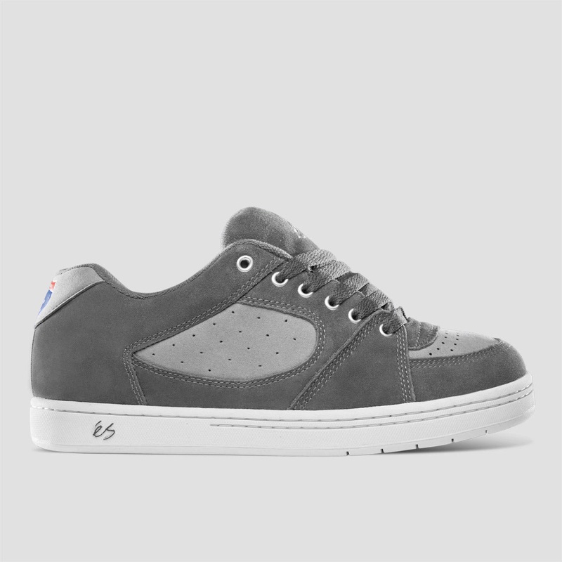 Es Accel OG x Go Skateboarding Day Skate Shoes Grey UK6