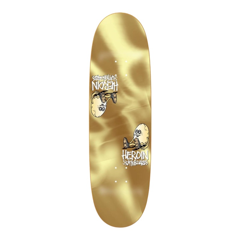 Heroin Symmetrical Egg Gold Deck 9.25 9.25
