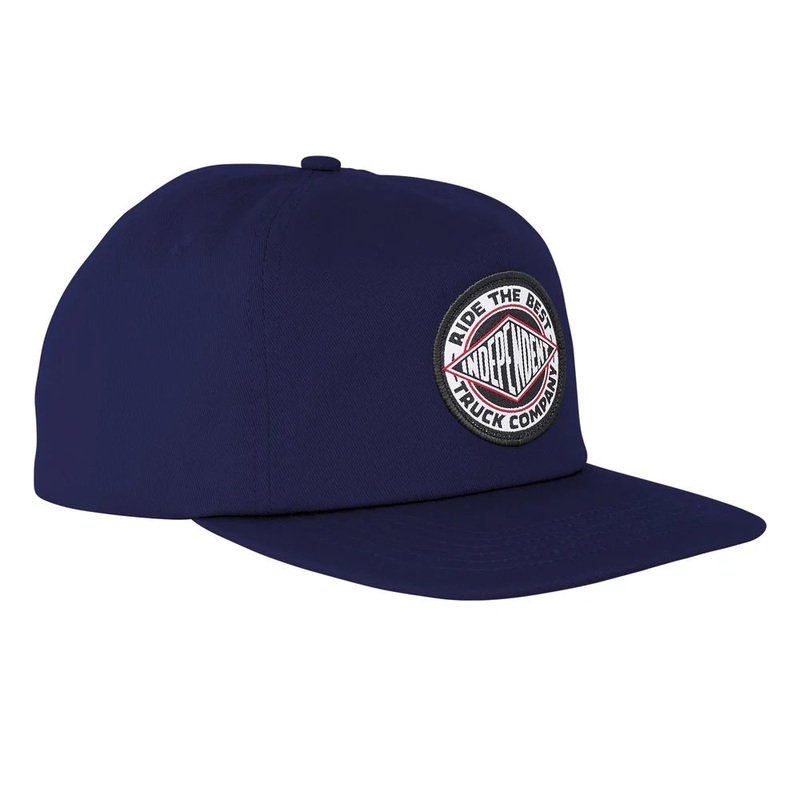Independent Snapback Hat BTG Summit Navy OS