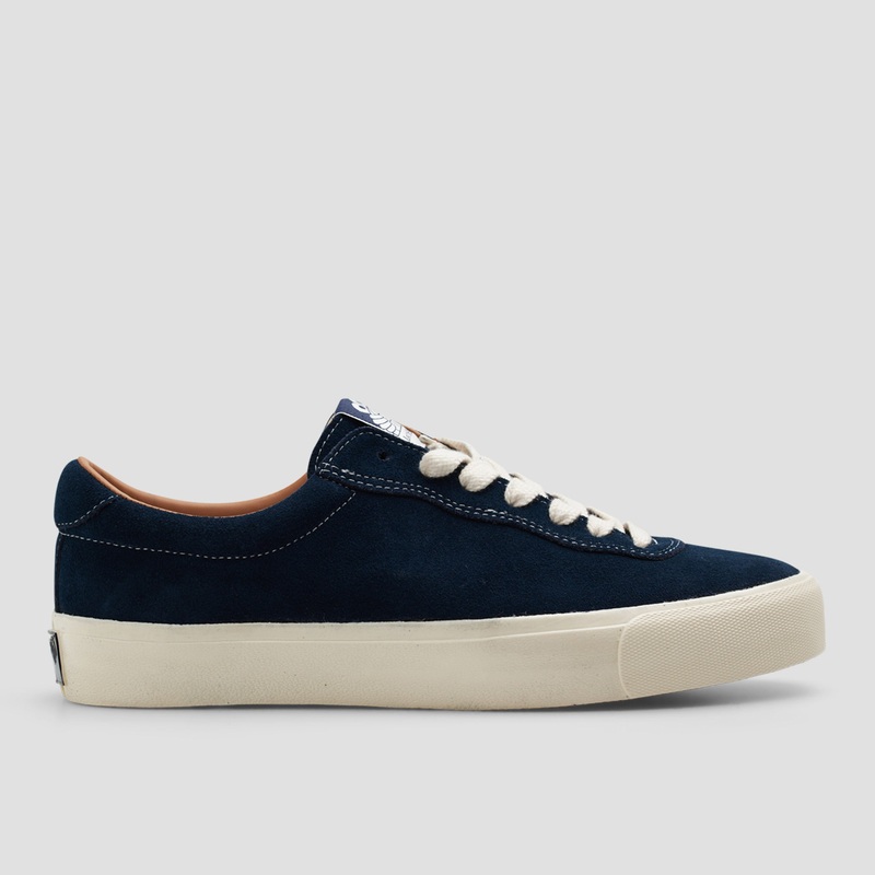 Last Resort AB VM001 Suede LO Skate Shoes Dress Blue / White UK3