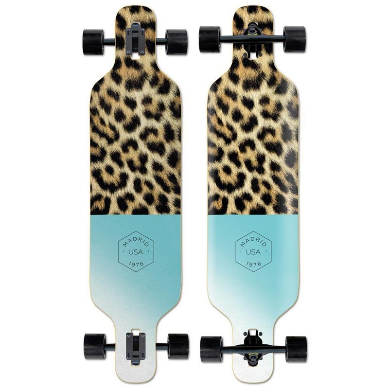 Madrid Dream 39″ Fur Top Mount Longboard Complete