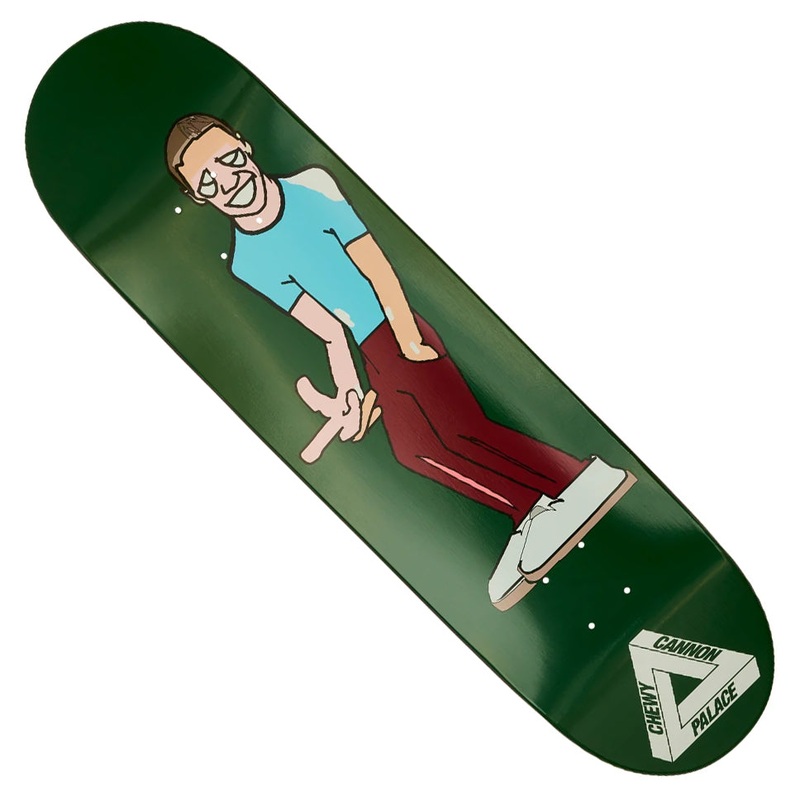 Palace Chewy Cannon Pro S39 Deck Green 8.375 x 32.13 WB:14.84
