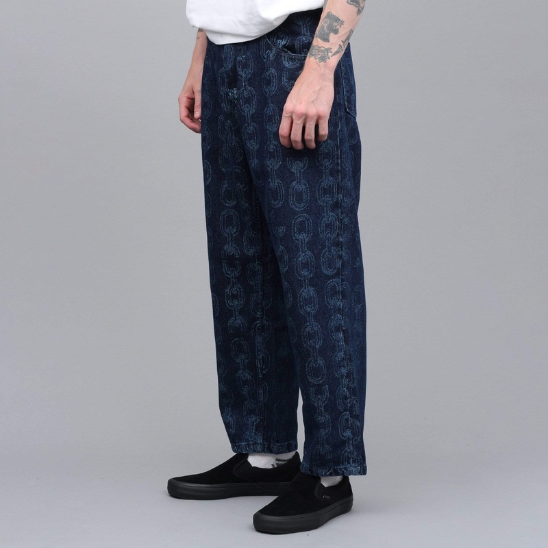 Polar X Iggy 93 Denim Chains Jeans Dark Blue 30X30