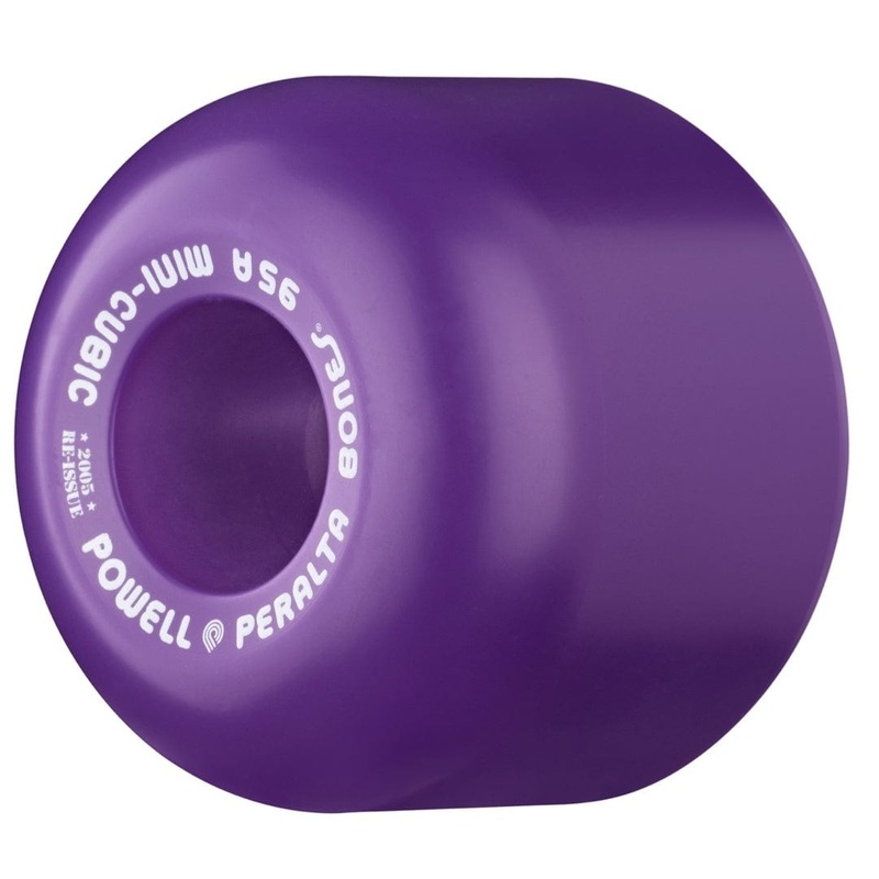 POWELL PERALTA MINI CUBIC 64MM WHEELS PURPLE
