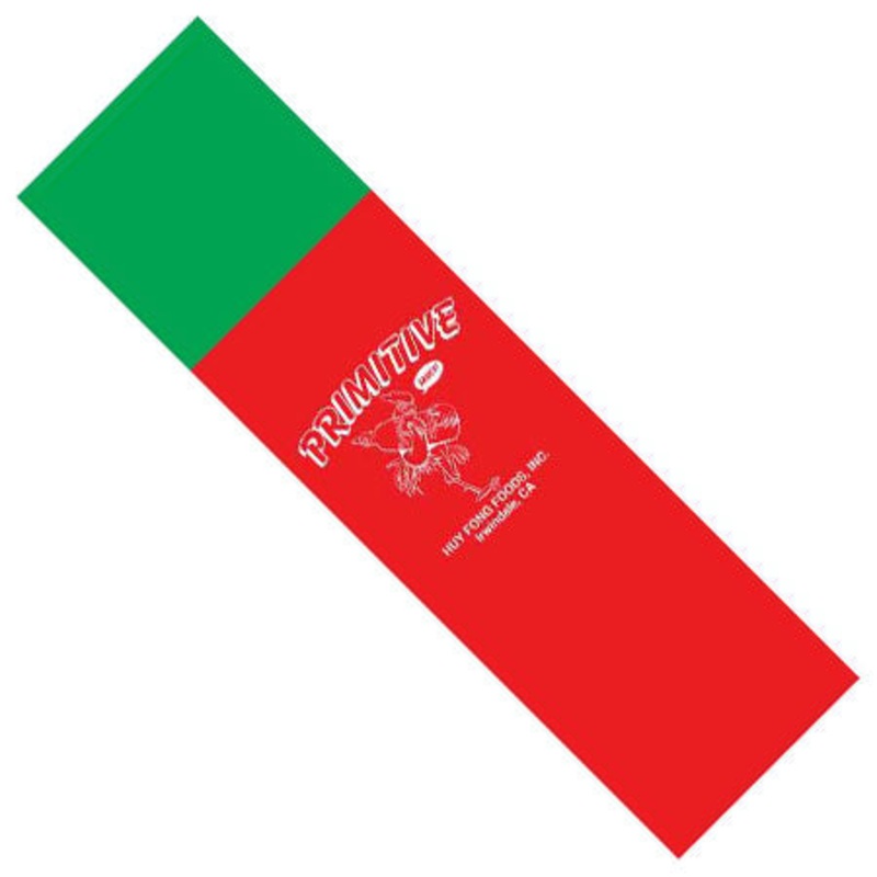 Primitive Skateboarding Primitive X Huy Fong Griptape Red/ Green 9 X 33
