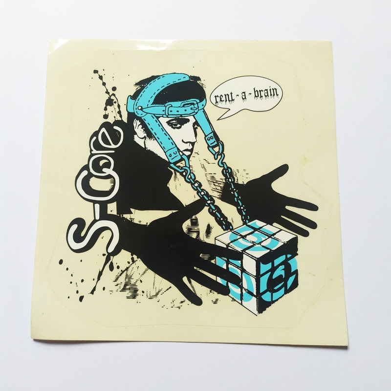 Saloman S-Core Surf Sticker