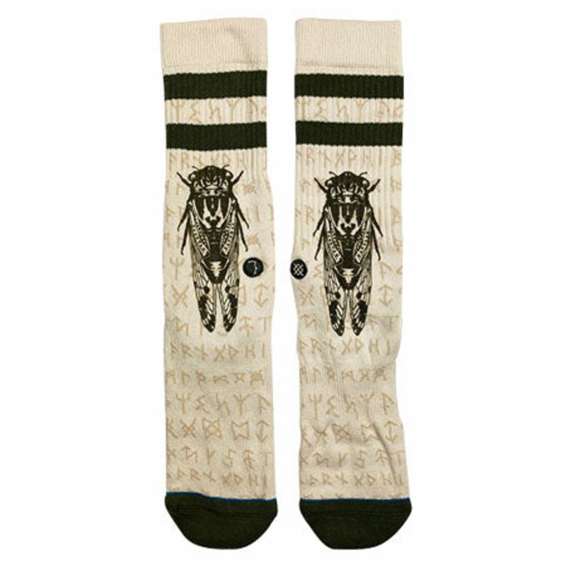 Stance Chris Cole Times Out Socks Natural Large