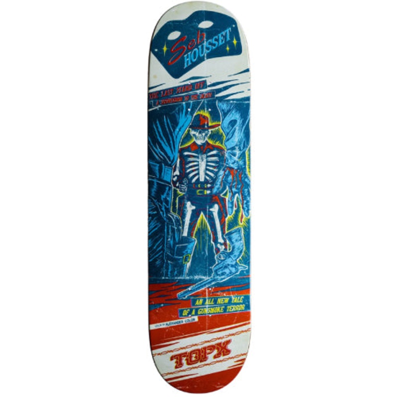 Terror of Planet X Housset Crimson Skull Skateboard Deck 8.0″ 8.0″