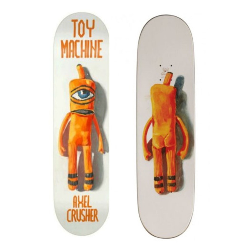 Toy Machine CJ Collins Orange Sock Doll Deck 8.5 X 32.38