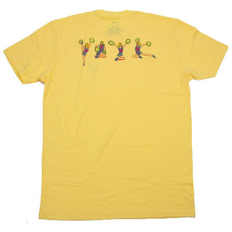 WKND Skateboards Cheer T Shirt Banana Large