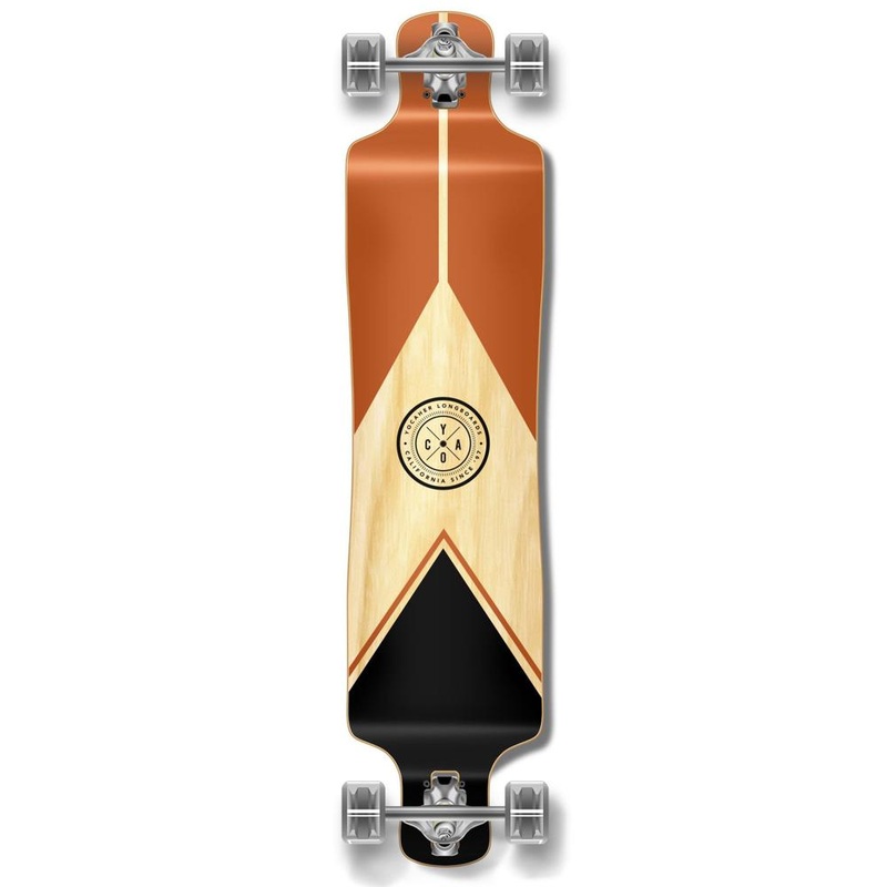 Yocaher Lowrider Longboard Complete – Earth Series – Mountain Complete