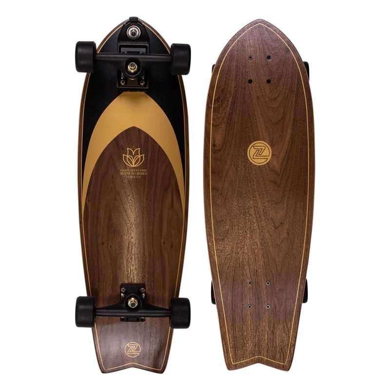 Z-Flex Ruins To Roses Surfskate Fishtail 31″ Cruiser