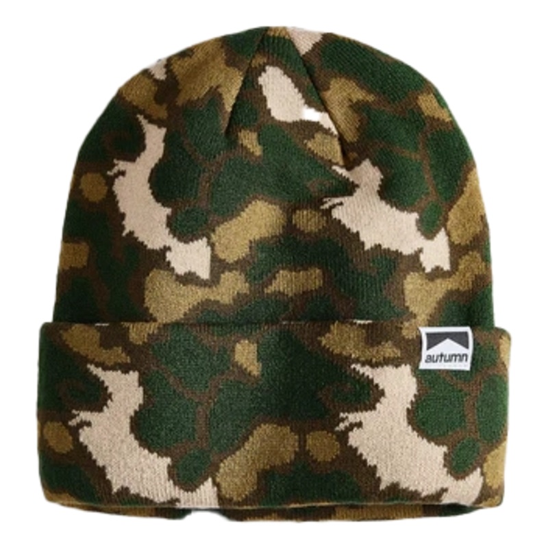 Autumn 2025 Surplus Duck Camo Beanie Gold
