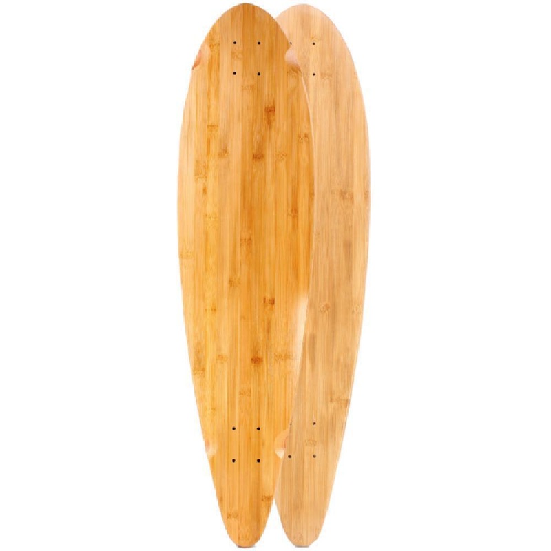 Bamboo Blank 36″ Pintail Longboard Deck