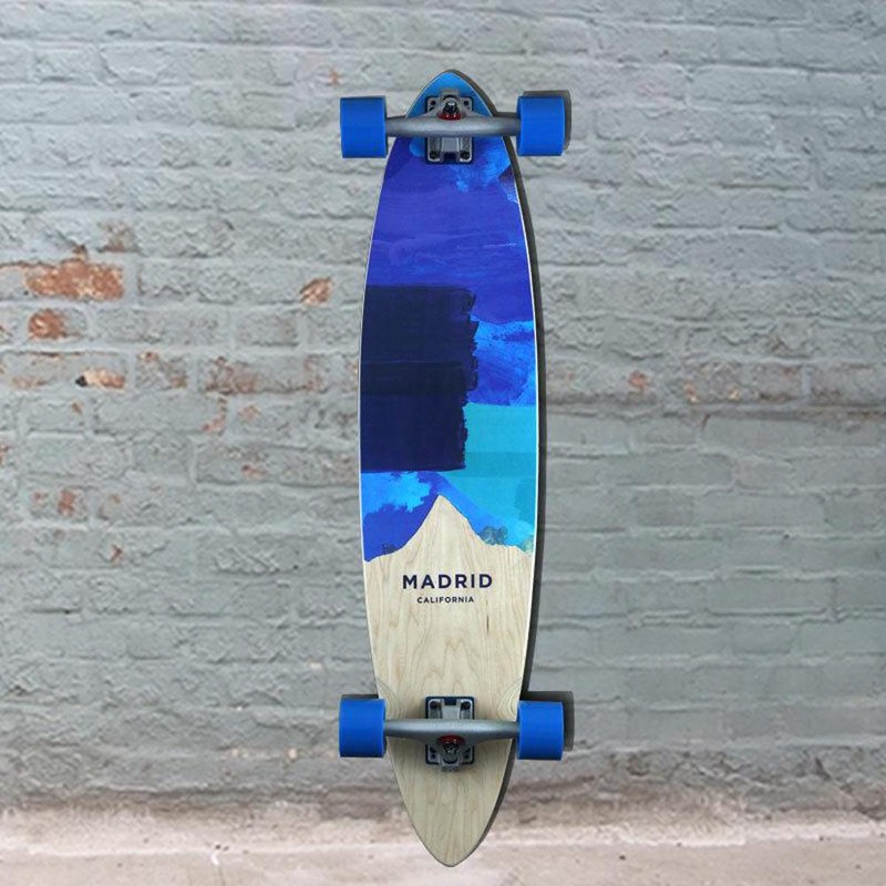 Blues Blunt 38 pintail Longboard Madrid 2016