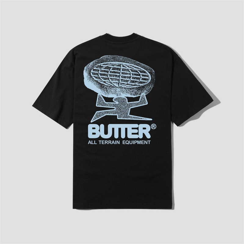 Butter Goods Terrain T-Shirt Black Small