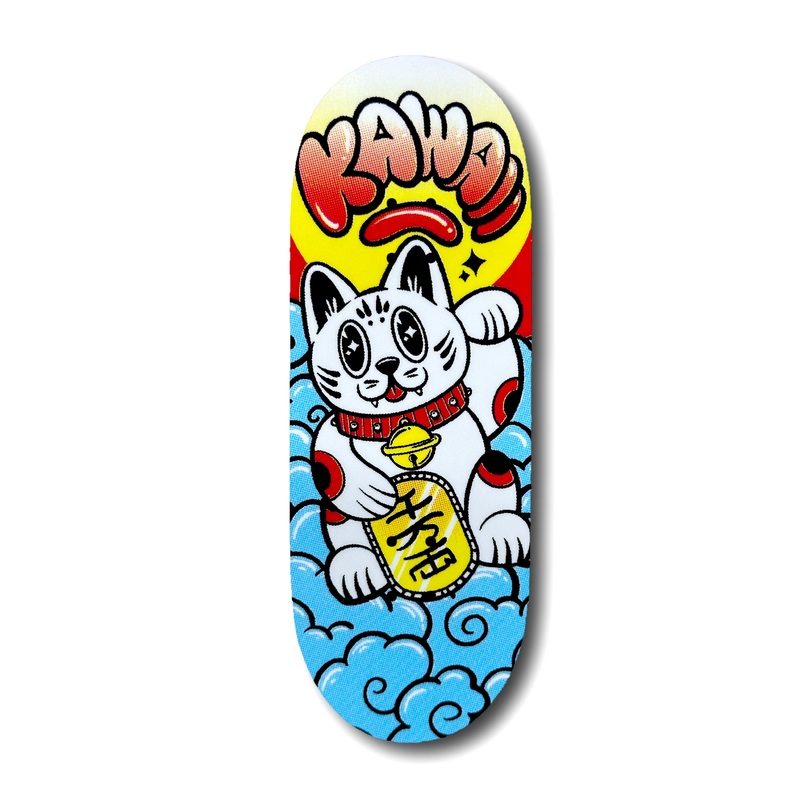 Chems “Kawaii Ocho Pro Model” Fingerboard Deck 29mm Mid-Pro Popsicle