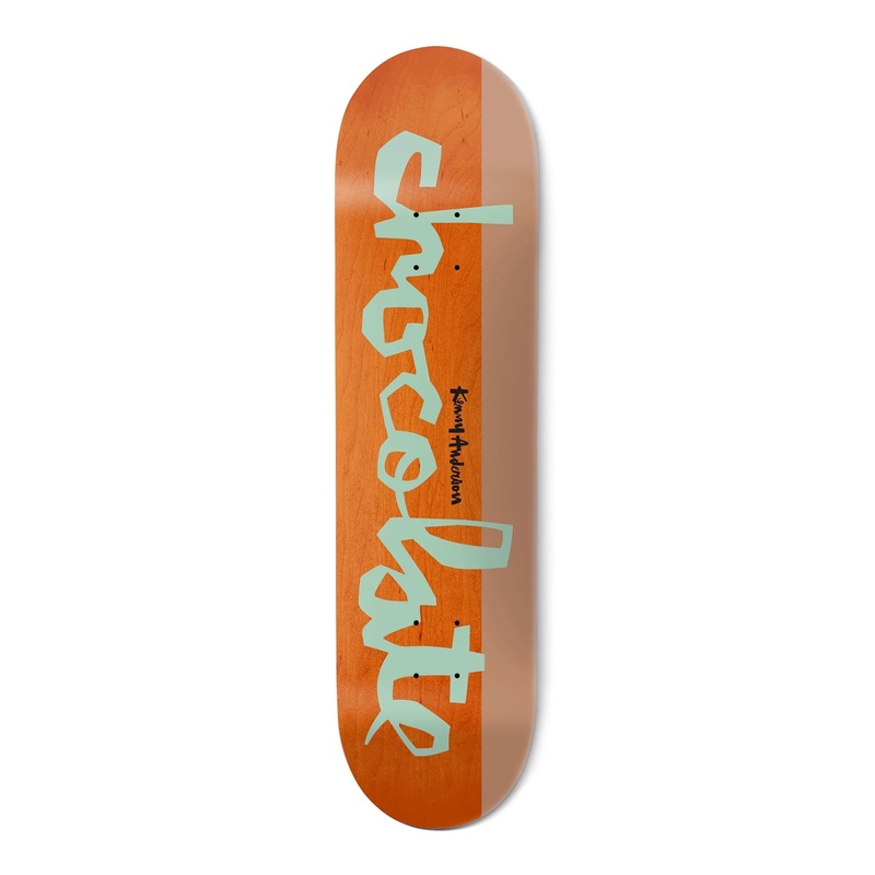 Chocolate – 8.5″ Original Chunk W46D3 Kenny Anderson Skidul Deck – Orange 8.5″
