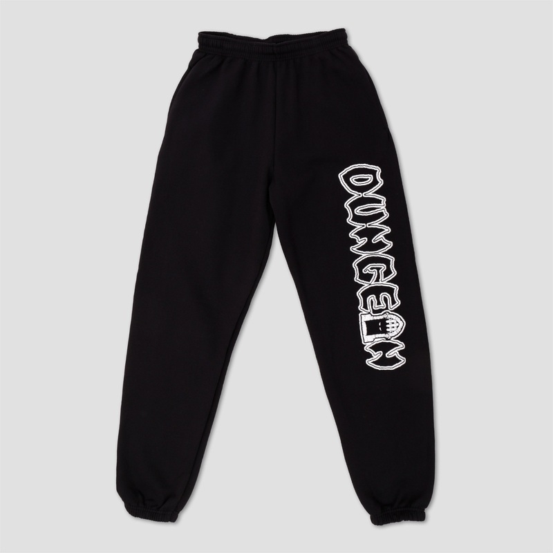 Dungeon Portcullis Joggers Black Small