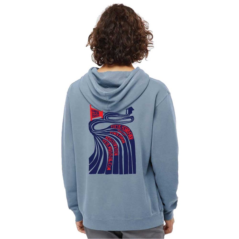 Focus Boardshop 2025 Banked Slalom Hoodie X-Small Pigment Slate Blue