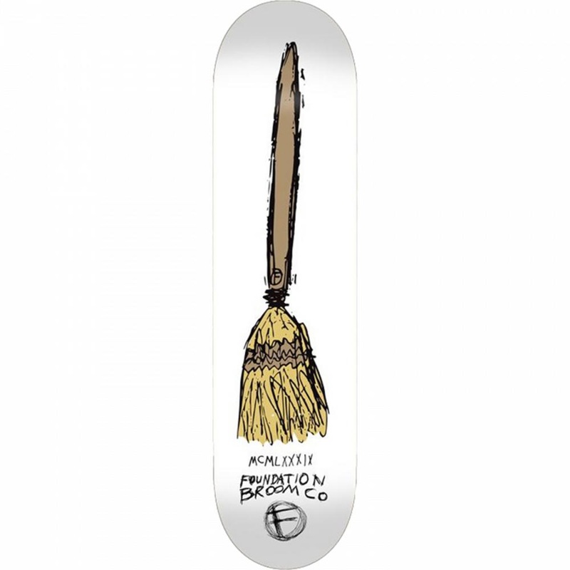 Foundation Broom Co 8.38″ Skateboard Deck