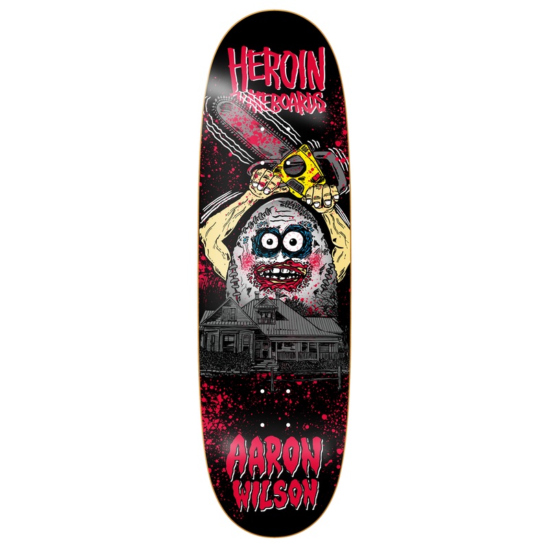 Heroin Wilson Teggxas 8.88″ Skateboard Deck