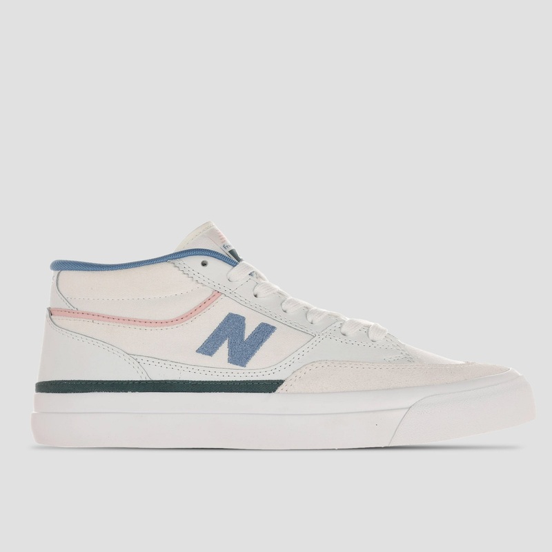 New Balance 417 Skate Shoes White / Blue Laguna UK6