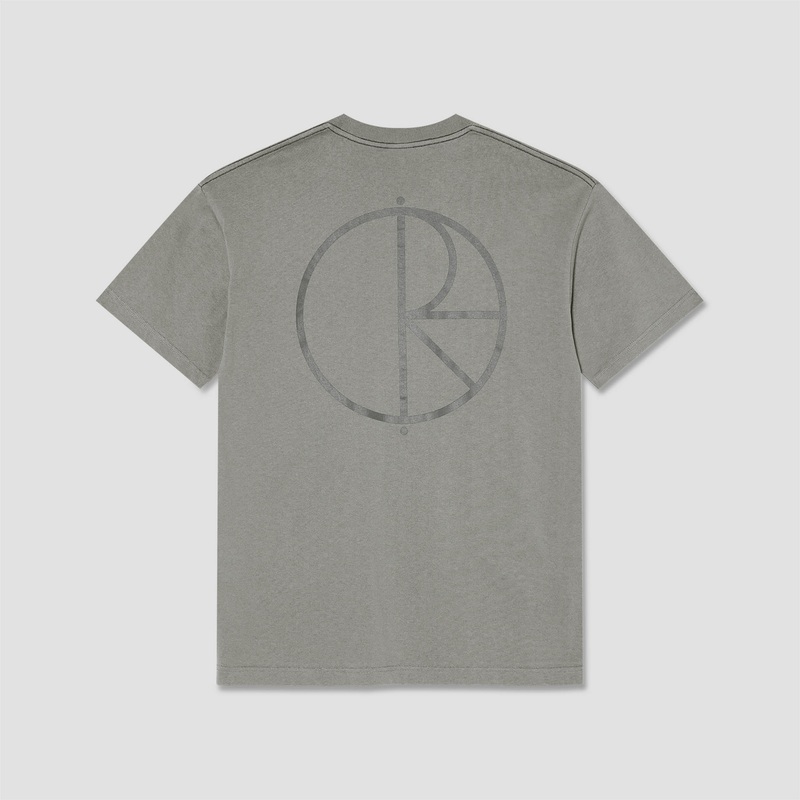 Polar Stroke Logo Contrast T-Shirt Grey X-Small