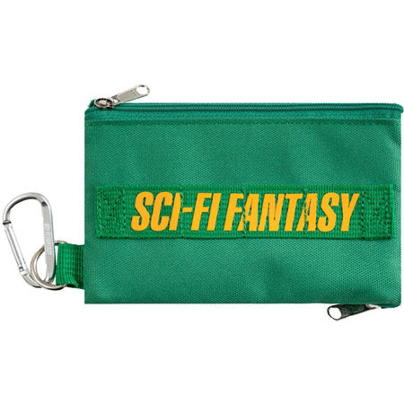 Sci-Fi Fantasy Carry-All Pouch Green 6″ x 4″