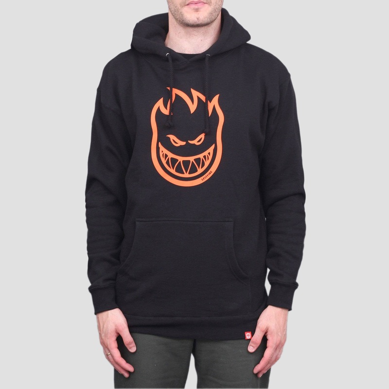 Spitfire Bighead Hood Black / Orange Small