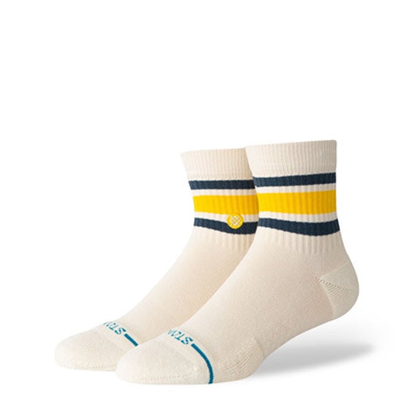 Stance Boyd Quarter Socks Cream Large