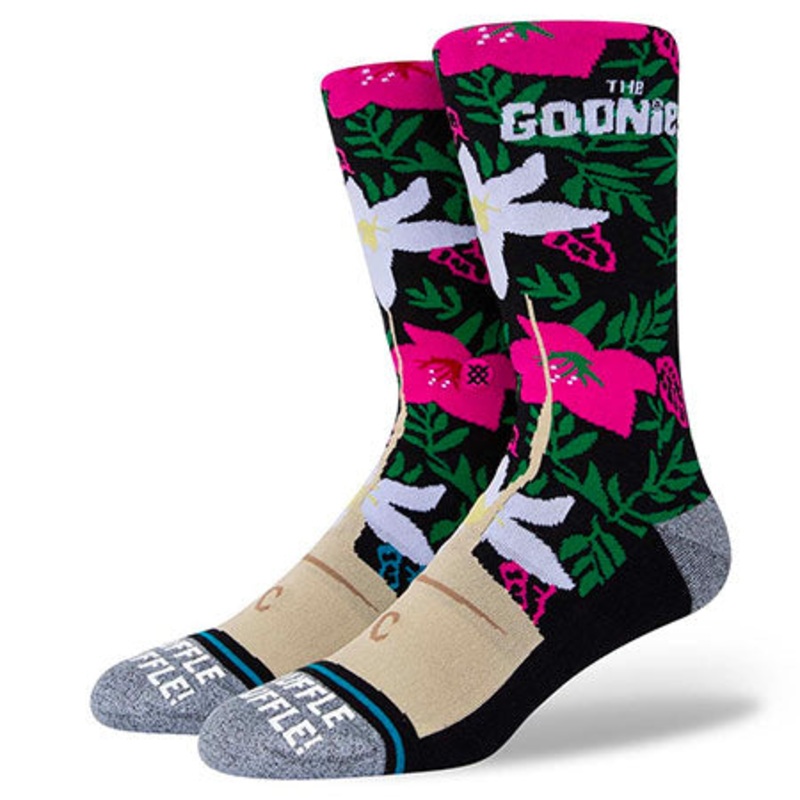 Stance Chunk Crew Socks Black Large