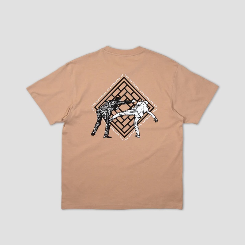 The National Office Politics T-Shirt Sand Small