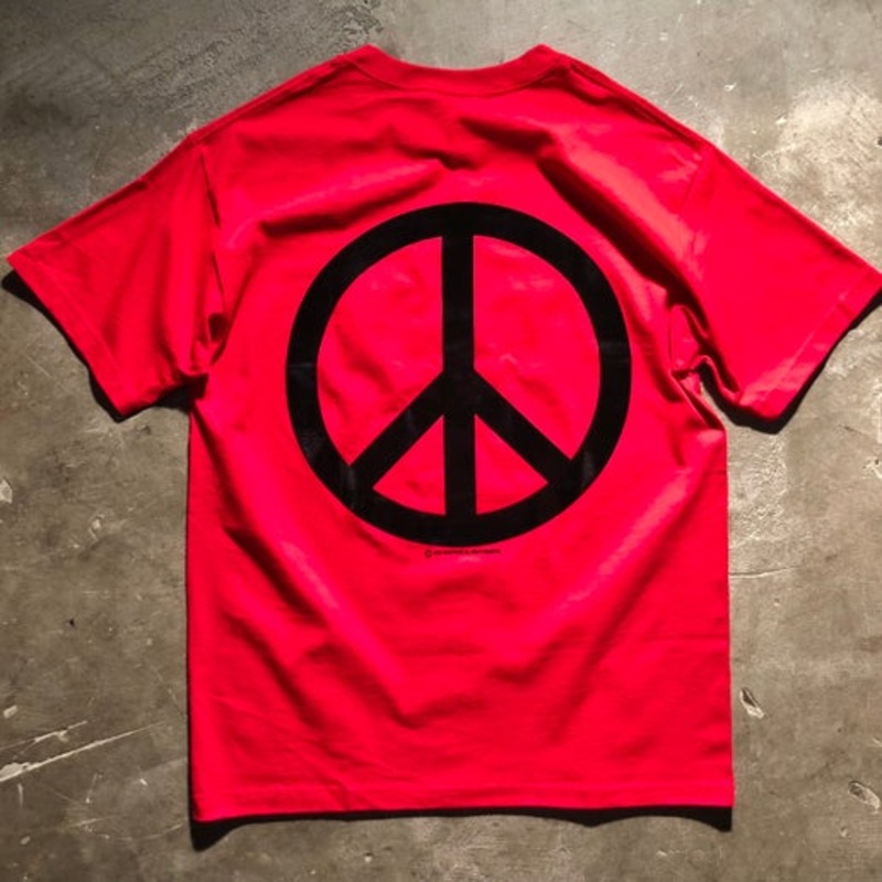 Violet – Peace Tee – Red –  Small