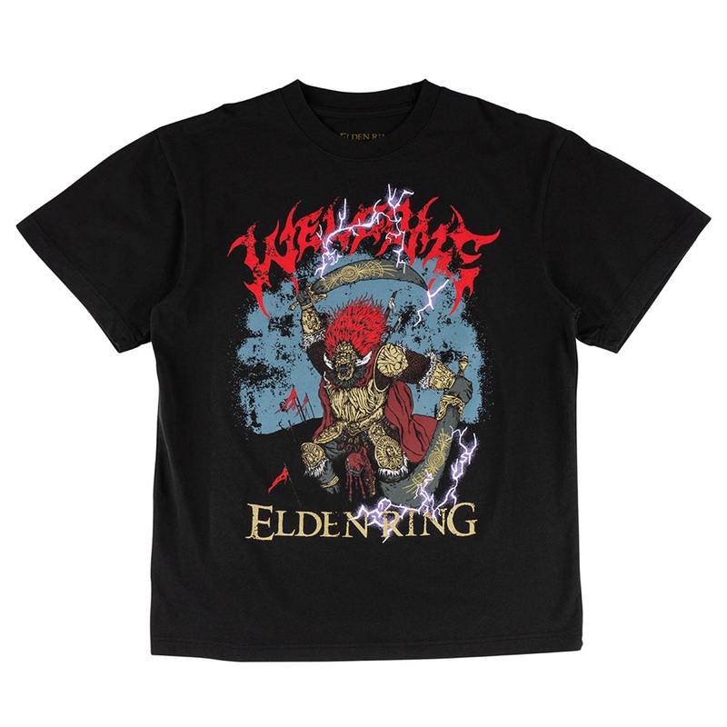 Welcome Skateboards Elden Ring Radahn T Shirt Black Small