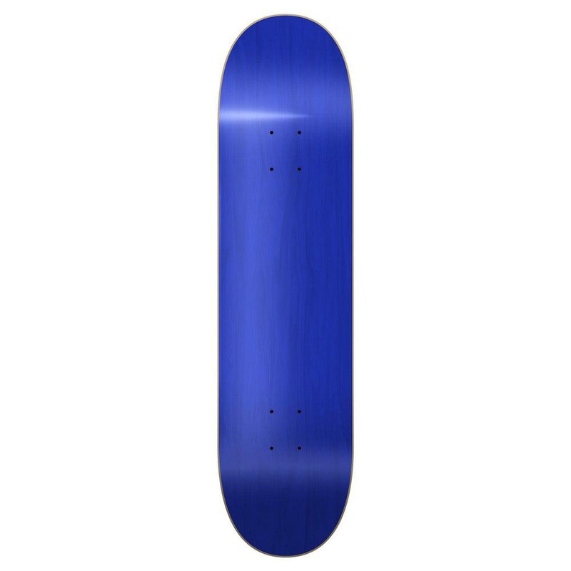 Yocaher Pro Blank Skateboard Deck – Stained Blue 7.5″
