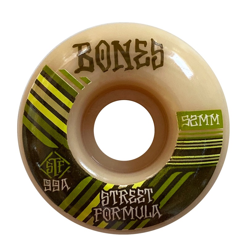 Bones – 52mm – STF Retros 99a V4 Wide – White 52mm