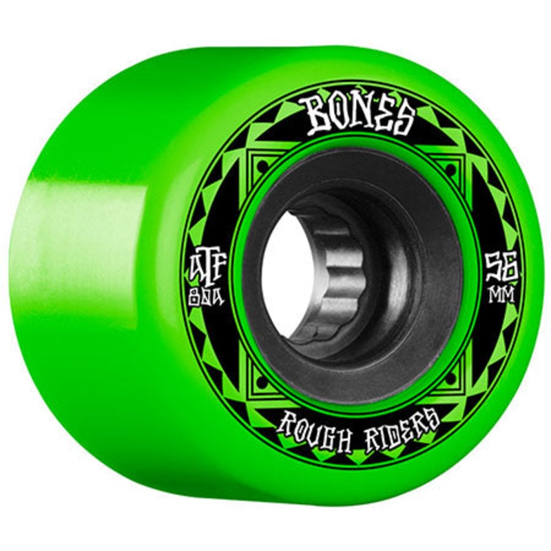 Bones Wheels Rough Rider ATF 80A Runners Wheels Red 56mm