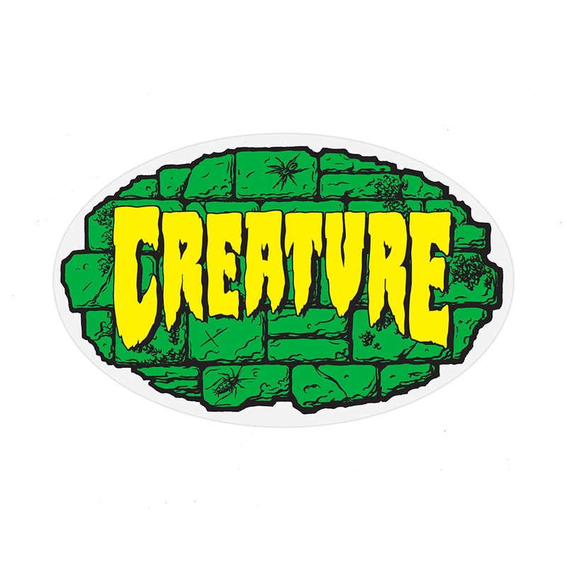 Creature Skateboards Crypt 4″ Sticker
