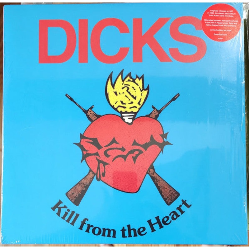 Dicks  Kill From The Heart Red Translucent Color Vinyl LP Record